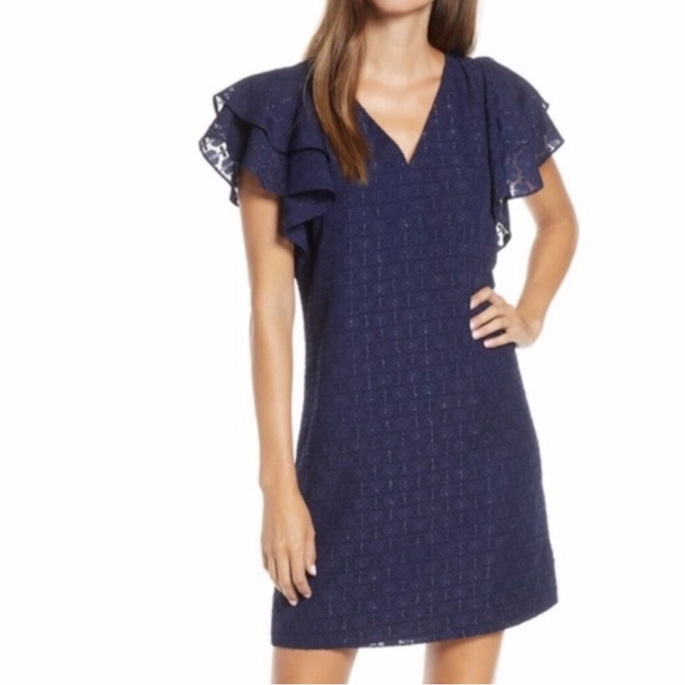 Lilly Pulitzer Navy Blue Kathie Dress